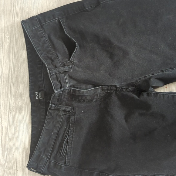 Faded black Jacob straight leg pants - Picture 2 of 4